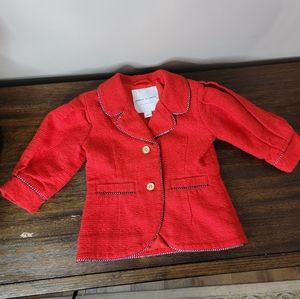 Janie and Jack Red Blazer